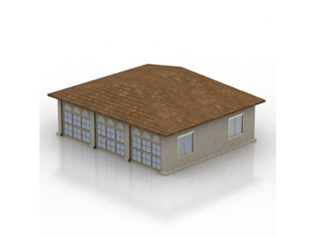 Free House N353 3D model For Architecture 3Ds Max Model Download